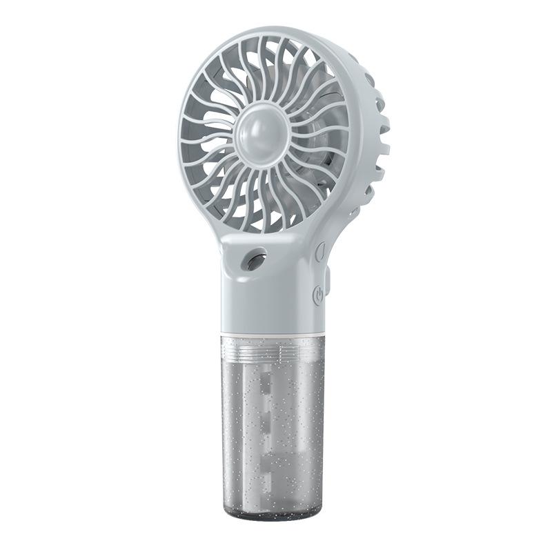 Ultra-Quiet Mini Handheld Fan with Fine Mist & Long Battery Life