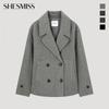  She S miSS Двойной жакет из смеси шерсти ручной работы Swhjko42110