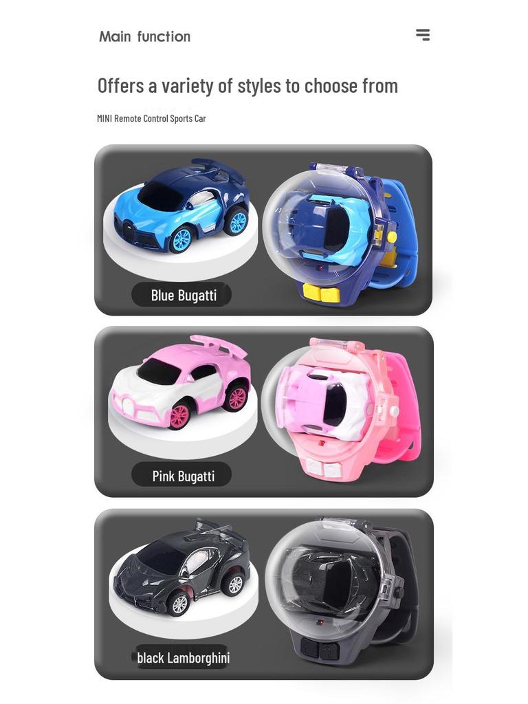 Children's Remote Control Engineering Vehicle Toy - G Watch Model (White Rabbit Capybara)