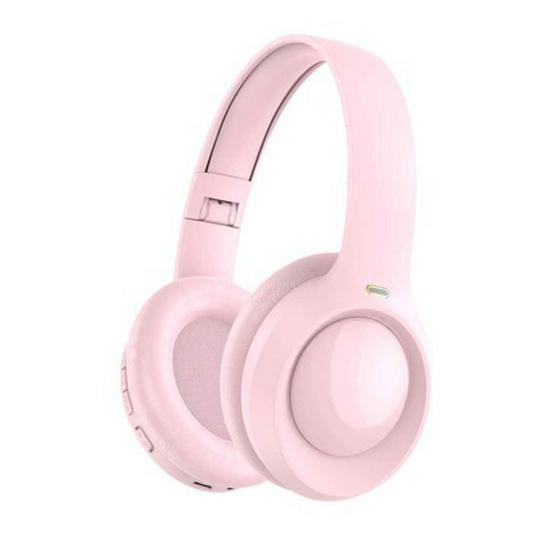 Беспроводные Bluetooth-наушники ST869 с оголовьем и мощным басом, совместимые с мобильными телефонами и компьютерами