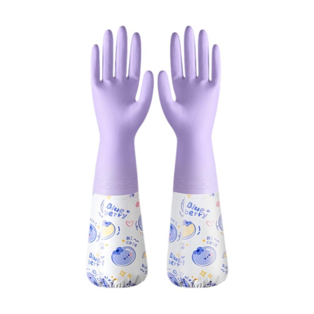 Waterproof Dishwashing Gloves Thickened Scrubbing Gloves Multi-functional Kitchen Gloves Gardening