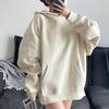 FOG Essentials Double Line Loose Fit Hoodie - Silicone Letter Design, Couple's Wear for Autumn/Winter, Plus Velvet Warmth.