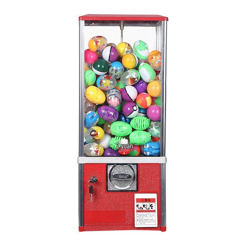 Two Yuan Bouncy Ball Gashapon Machine for Kids - Vending and Amusement Toy