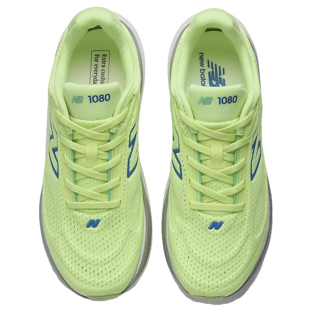 New Balance 1080v15 Удобная амортизация Дышащие Отскок Повседневные Кроссовки для бега Женские кроссовки Светло-зеленый W108099D