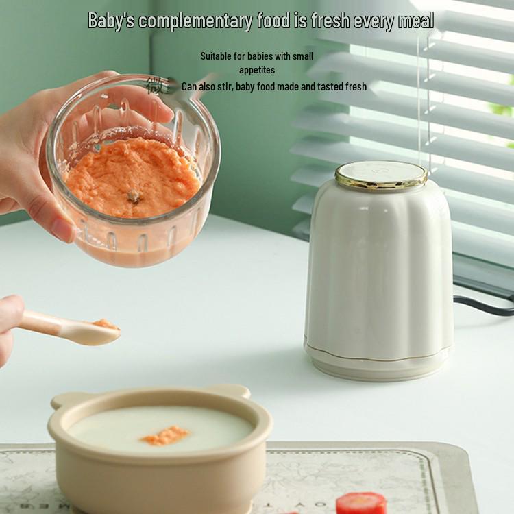Multi-Functional Electric Baby Food Maker & Meat Grinder with Glass Bowl