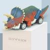 T-Rex Dinosaur Model Toys Four Wheel Pull Back Dinosaur Model Dino Toy Pull Back Car Dinosaur Toy