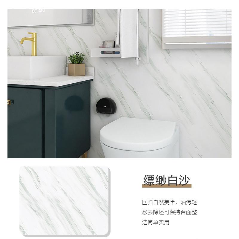 60см X1/3/5/10м Самоклеящиеся обои для стен Водонепроницаемые Маслостойкие Фольга Мраморный Декор Наклейка Кухня Ванная Ремонт Декоративные