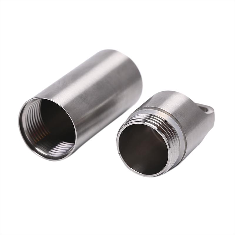 Waterproof Capsule Seal Bottle Outdoor Survival Pill Box Container Pill Tank