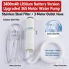 Wireless Electric Suction Drainer Portable Submersible Pump Water Remover Pump  Home Use