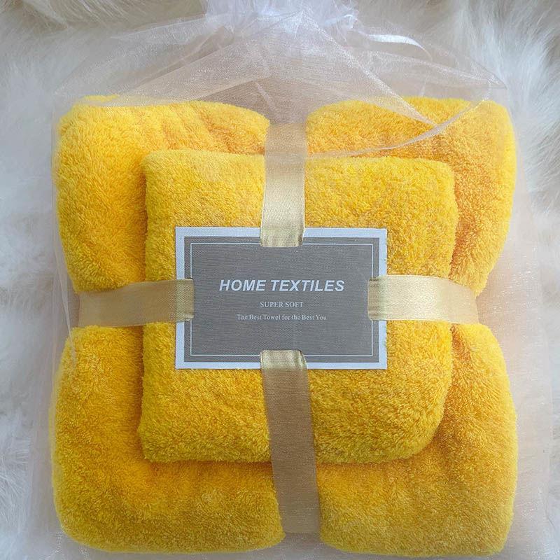 Банное полотенце Мягкий большой набор полотенец Утолщенная нагрудная обертка из чистого хлопка Абсорбент Мягкая ванна Быстросохнущая ткань из кораллового флиса Приятная для кожи и мягкая