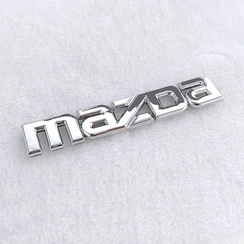 2025 Горячие Для Mazda CX3 CX5 MX3 CX4 CX9 CX7 RX8 Atenza Axela Protege Автомобиля Передний Задний Эмблема 3D Наклейки Декали Значок Багажника Декор