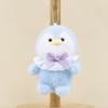 Charming Little Penguin Plushie Soft Short Plush Bag Ornament Pp Cotton Filling