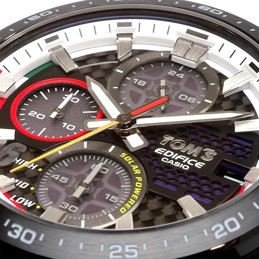 Casio Edifice Men's Watch 50th Anniversary Edition Sapphire Glass EFS-S641TMS-1A Generic Model