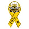 Ribbonmagnet Central League Championship Memorial Metal Ribbon Magnet Hanshin Tigers