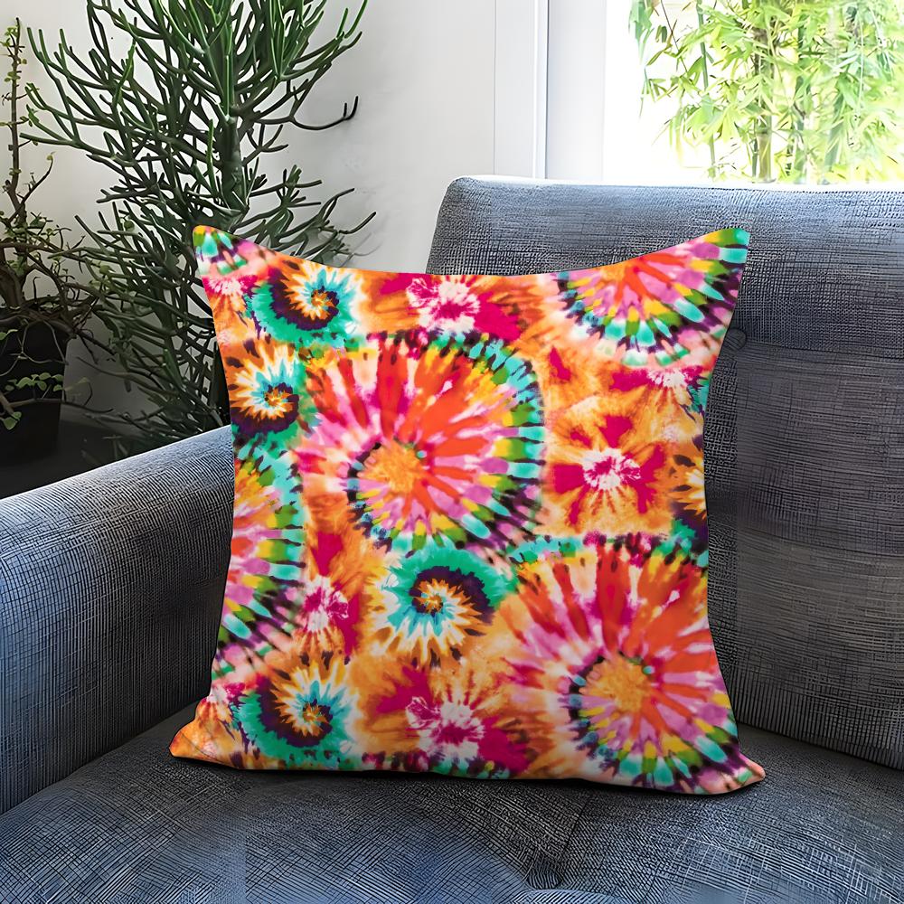 Artistic Background Patterns Cushion Cover Comfortable Reversible Pillow Cover Ideal for Car Sofa Bedroom  Beyond