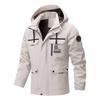 Men's Casual Outdoor Jacket with a Hood for Autumn and Winter by Shein.