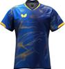 Game Wear Elister 12 Shirt Dark Blue L [Butterfly] (Table Tennis) 193