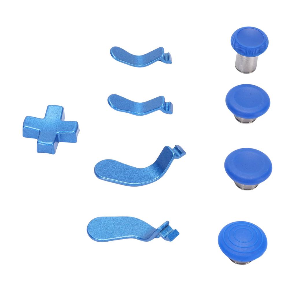 Metal Thumbsticks Replacement for Elite Controller Series 2 Core Includes 4 Joysticks 4 Paddles 1 Standard D Pads Blue