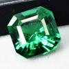 Genuine Green Garnet Natural Square Cut 8.15 Ct   Loose Gemstone