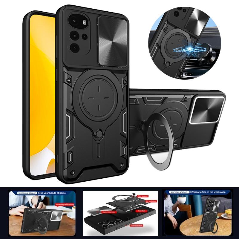 Для Motorola Moto G22 E32 чехол кольцо держатель слайдер объектив защитный чехол для телефона для Moto G22 G 22 E 32 бронированный противоударный чехол на заднюю панель