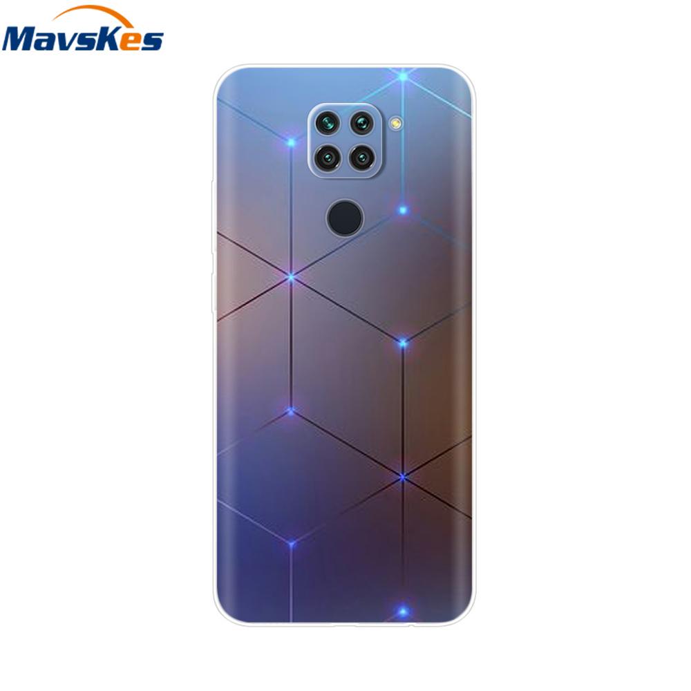 Чехол для телефона для Xiaomi Redmi Note 9 Чехол 6,53'' Мягкий силиконовый ТПУ Задняя крышка для Xiaomi Redmi Note 9 Note9 Чехол Coque Fundas Para