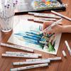 Shuttle Art Illustration 30 Thick and Fine Fine for Coloring Art Supplies Markers, Colors, Double-Ended, Oil-Based, Point, Quick-Drying, Comics,