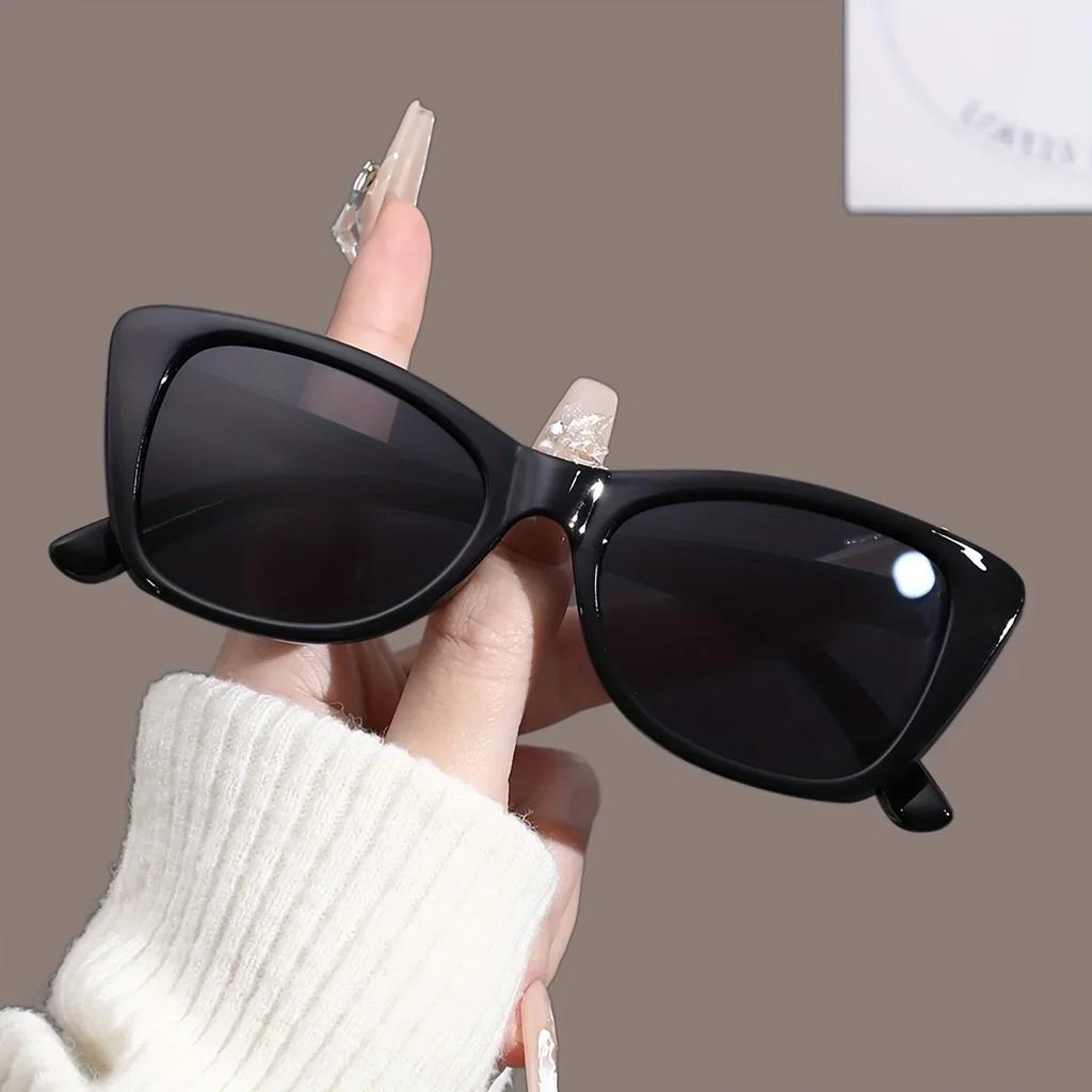 2 ШТ. Солнцезащитные очки «кошачий глаз» в стиле ретро, женские, дизайнерские, модные, градиентные, женские, ретро, для улицы, от солнца