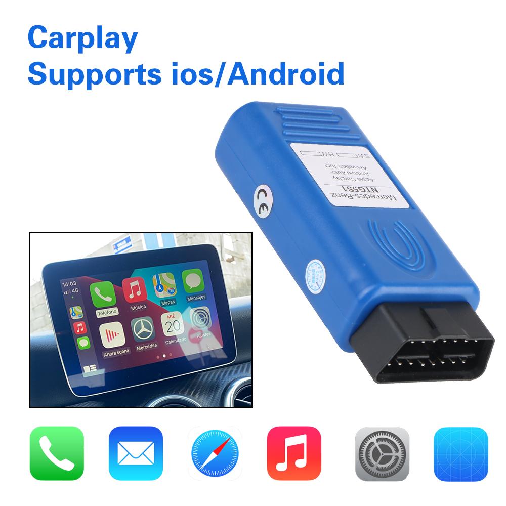 Для IOS/Android инструмент активации автомобиля для Mercedes для Benz авто OBD активатор carplay автомобильный диагностический инструмент NTG5 S1