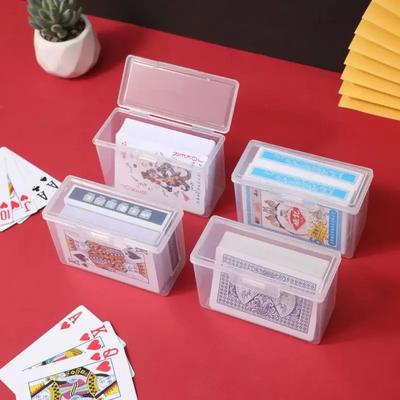 3 шт. Коробка для игральных карт, Прозрачный кейс для колоды, Можно поместить два изображения покера (НЕТ карт) Рождество, Хэллоуин, День благодарения Подарочная часть