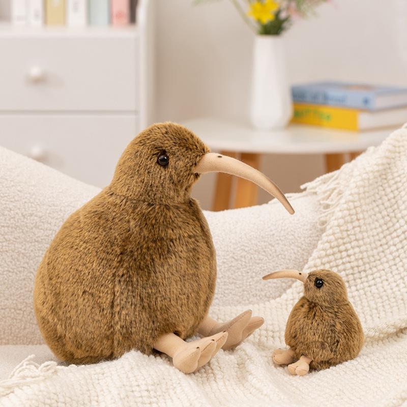 Милая имитация птицы Киви кукла плюшевая игрушка кукла киви детская компания успокаивающая кукла