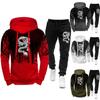 Men's Fashion Winter Sportswear Men's Casual Sportswear Pullover Sweatshirt Hoodie and Pants Sportswear Set