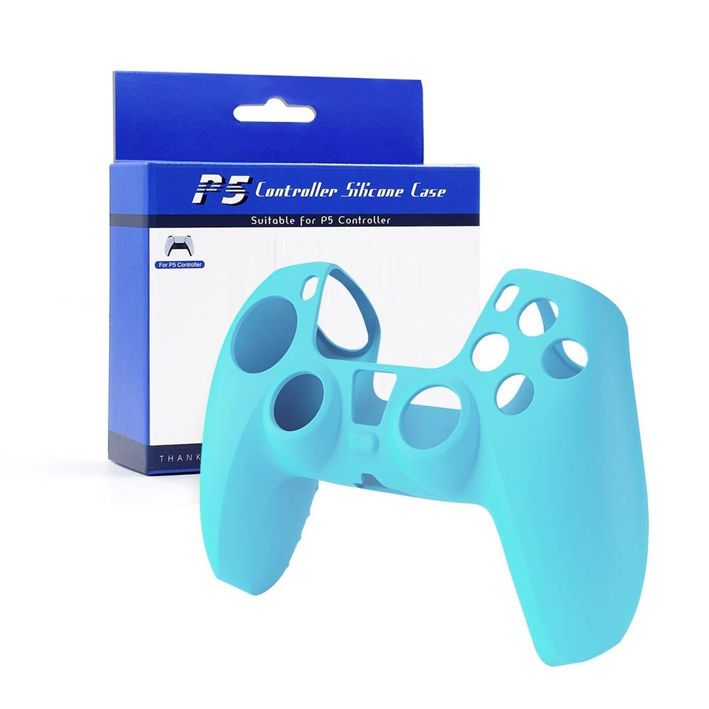 Мягкий чехол для геймпада Силиконовая оболочка Защитная крышка для PlayStation 5 Dual Sense Игровые аксессуары