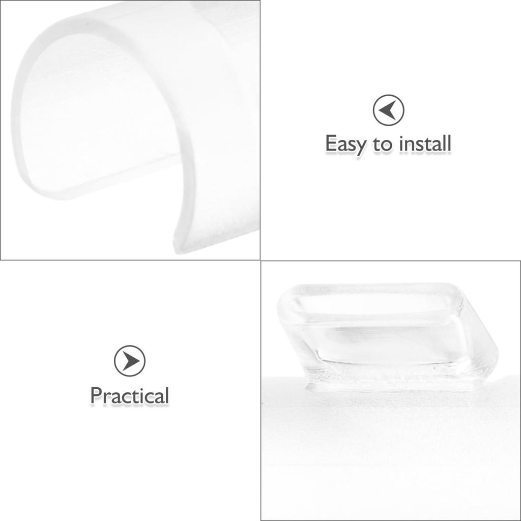 NOLITOY Flute a Practice Aid for Beginners and Made of Clear Lightweight and Easy to Use Mouthpiece, Students, Plastic,