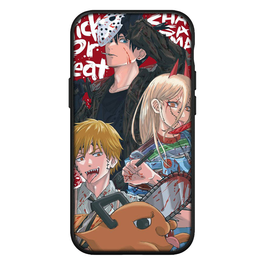 Для iPhone 16 15 Xiaomi Redmi Note 14 13 12 11 Pro Max X 16e Samsung Galaxy S25 S24 S23 Moto OPPO Huawei Tatsuki Fujimoto Chainsaw Man Gir Phone Case