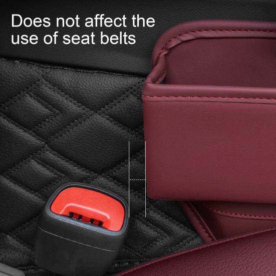 Ящик для хранения, заполнитель щелей в автомобильном сиденье с подстаканником, большая вместимость, легко устанавливается на сиденье