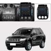 9,7-дюймовый вертикальный экран Tesla Android 12.0 автомобильное радио для Jeep Compass 1 MK 2009-2015 GPS-навигация Carplay мультимедийный плеер