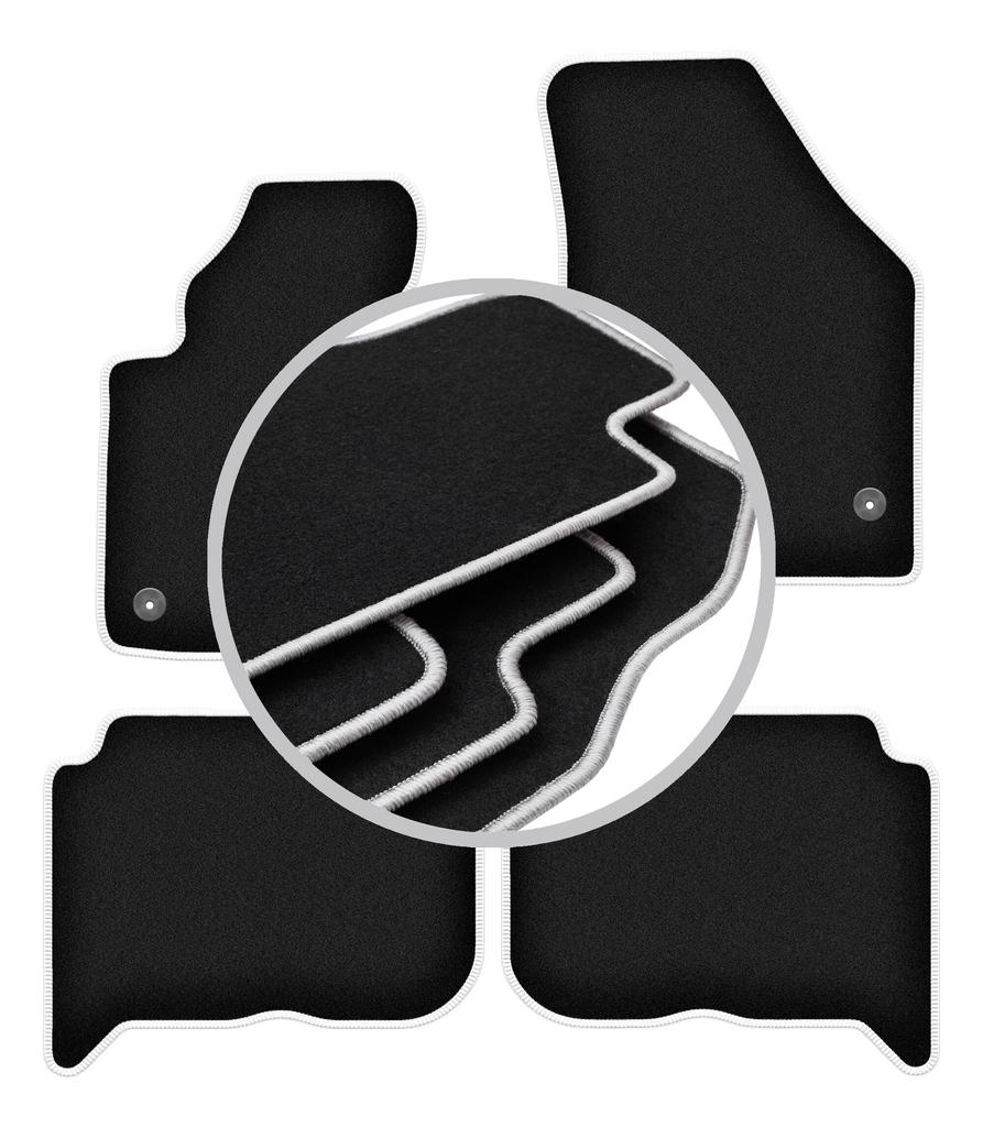 Автомобильные коврики CARLUX-SILVER для: Минивэн Volkswagen Touran I FL (2010-2015)