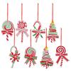 Decor Fake Candy Canes Candy Cane Hanging Decorations Lollipop Ornament Christmas Candy Ornaments