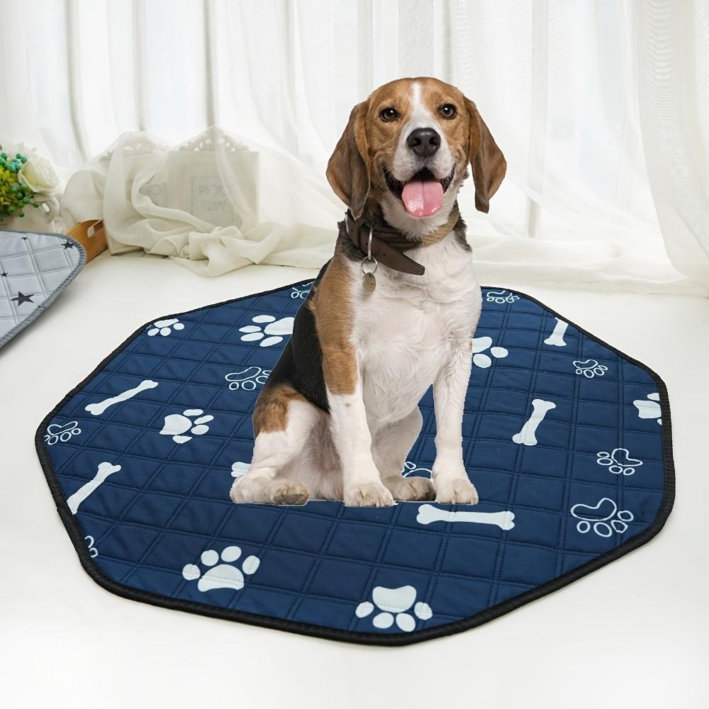 Anti Slip Dog Pee Pads Washable Puppy Training Pad Octagonal Dog Urine Pad for Dog Cat