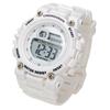 [Fieldwork] Women's Digital Watch 3 ATM Waterproof Multifunctional Urethane Strap White YM091P-1 White