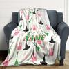 Custom Name "Magic Friendship" blanket for Couch & Bed, Plush Cozy Fuzzy Blanket Super Soft & Warm Blankets for Fall and Winter. 0908373