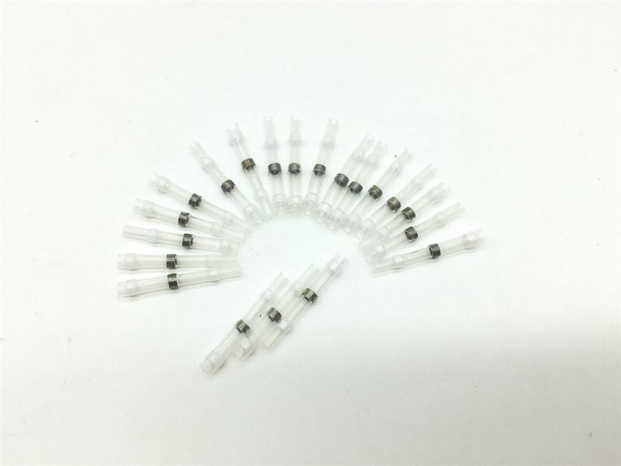 Новые 102 шт. термоусадочные обжимные клеммы встык, водонепроницаемая изоляция, электрические соединители встык