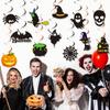 Украшение для вечеринки на тему Хэллоуина, спиральная подвеска, подвеска для украшения дома с привидениями в торговом центре с привидениями