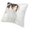 Iu Lee Ji-Eun Ponytail Square Pillowcase Polyester Linen Velvet Printed Decorative Throw Pillow Case Sofa Seater Cushion Cover