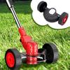String Trimmer Support Wheels String Trimmer Auxiliary Attachment Grass Eater Support Wheels for String Trimmer Grass Eater