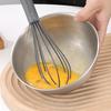 Миски из нержавеющей стали Сверхпрочные вкладывающиеся миски для смешивания салатов с отметками шкалы Многоцелевые кухонные миски для выпечки, замешивания, маринования