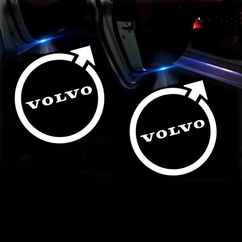 For Volvo S922PCS Car Door Emblem LED Light Welcome Lamp Wireless Laser Projector for Volvo XC40 XC90 V40 V90 V60 XC60 S80 S60 S90 V70 XC70