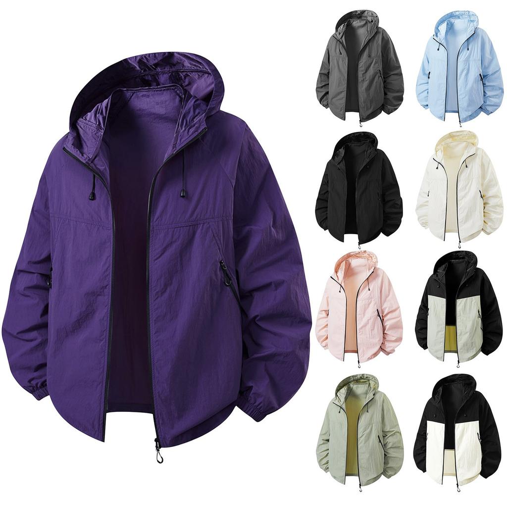 Men's And Women's Sun-protective Clothing Workwear Jackets Couple Skin Clothing Quick-drying Waterproof And Breathable Tops