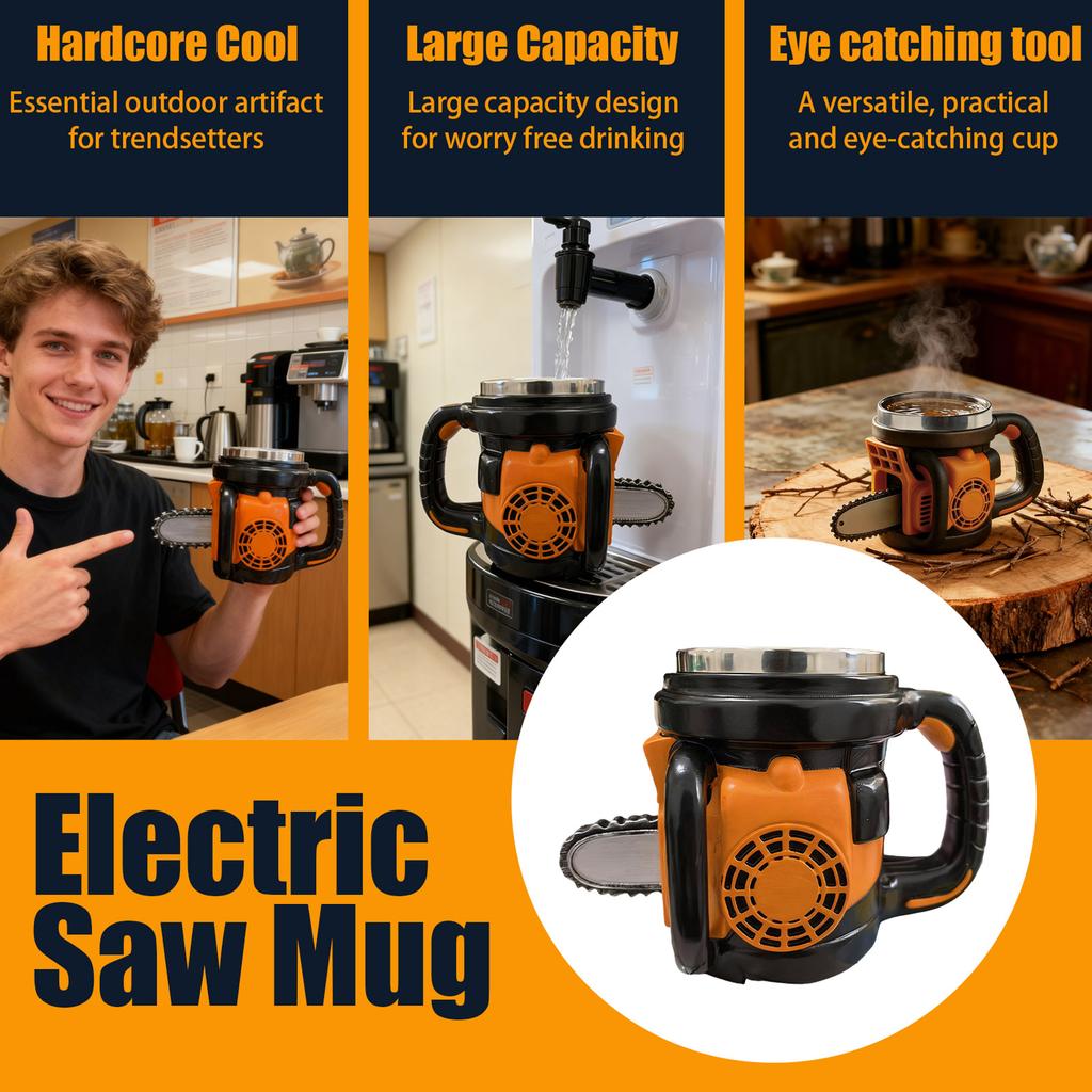 Chainsaw Mug Home Kitchen Desktop Decoration Resin Crafts Mug