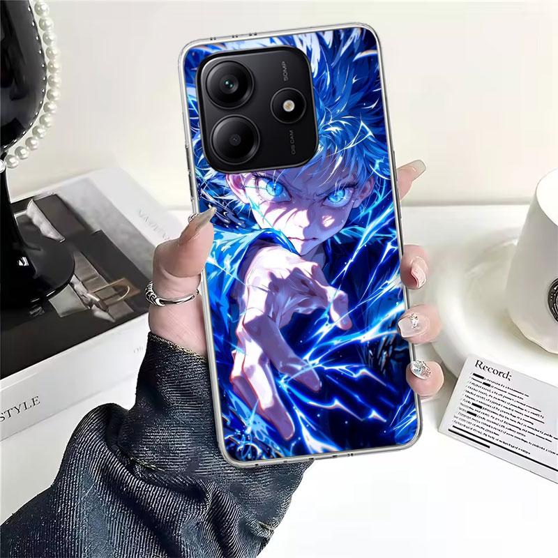 Мягкий чехол для телефона Huner X-Hunters Killua для Xiaomi Redmi Note 15 14 14S 13 12 Pro Plus 12S 11 11S 11E 10 10S 11T 5G Fundas Coque
